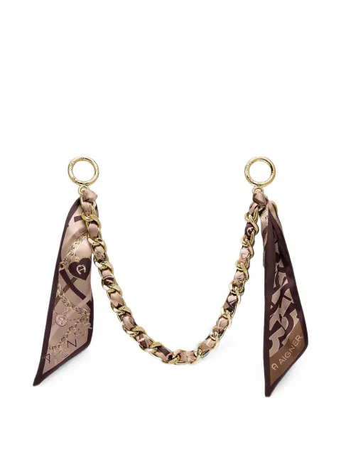 AIGNER Gewebter Taschenriemen mit Logo-Print
