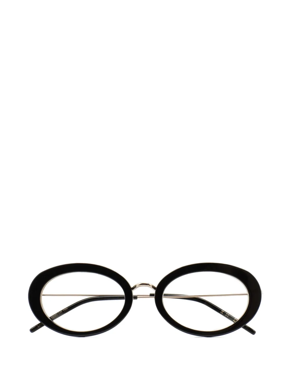 Kaleos Dannon oval-frame glasses - Nero