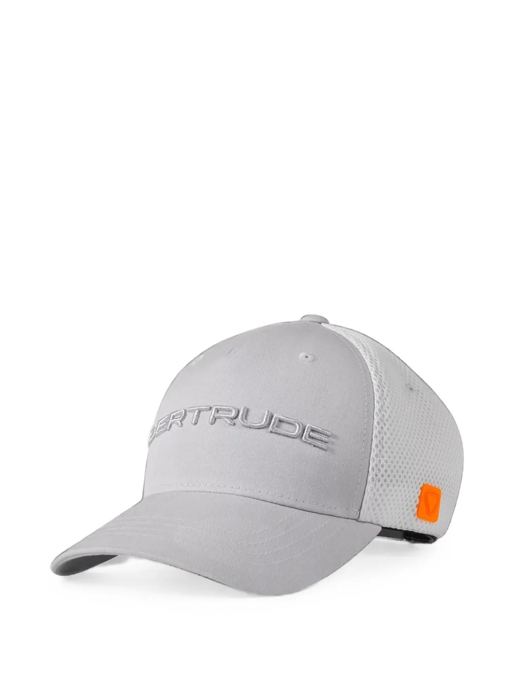 GERTRUDE logo-embroidered mesh-panel baseball cap - Grigio