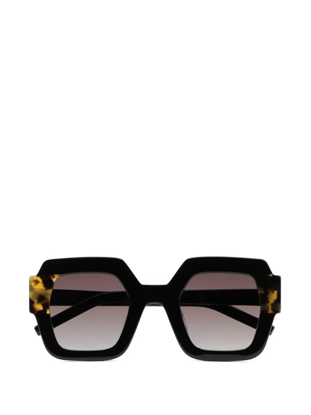 Kaleos Lupoli geometric-frame sunglasses - Schwarz