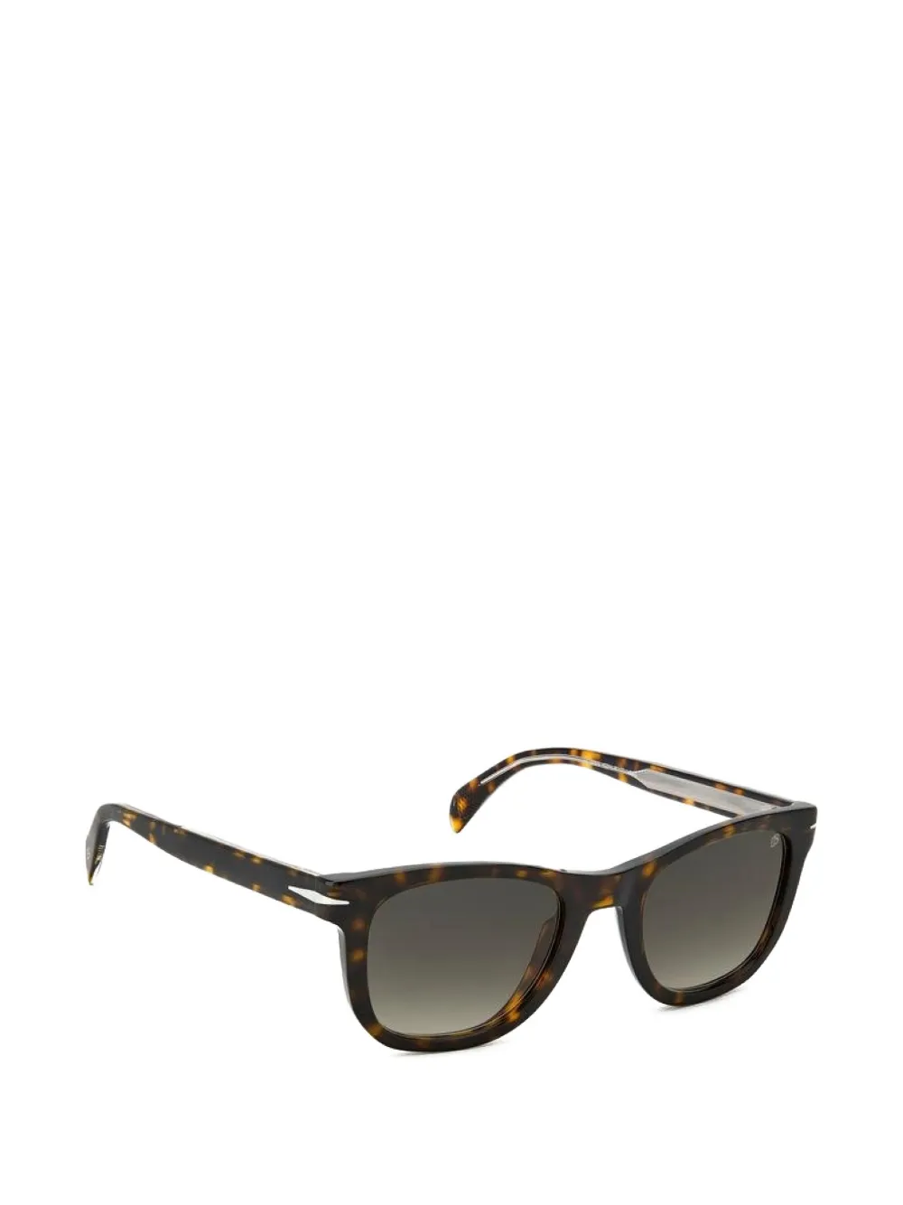 Eyewear by David Beckham Zonnebril met rechthoekig montuur Bruin