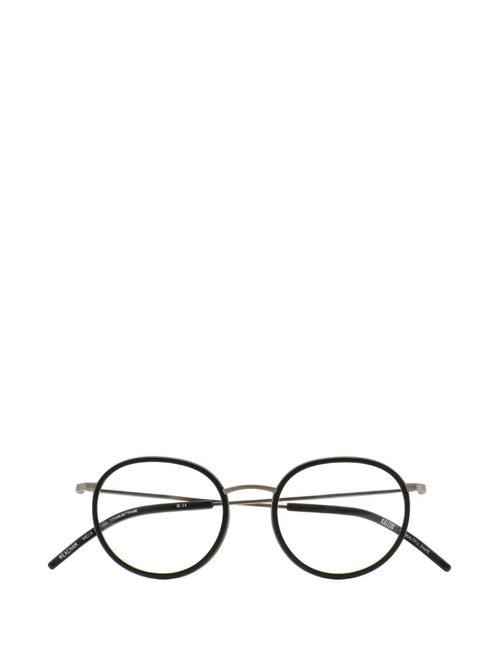 Kaleos Meacham round-frame glasses - Nero