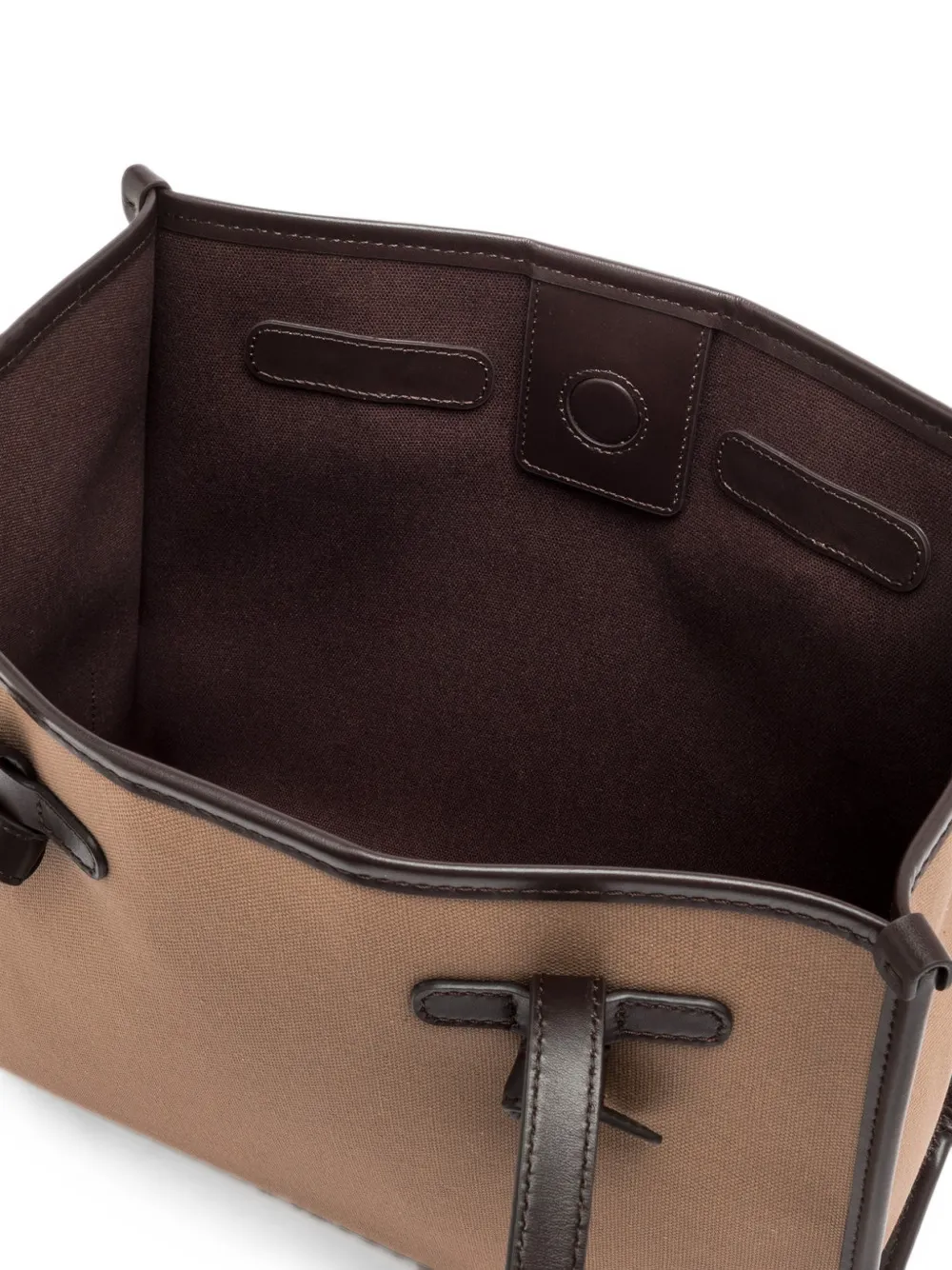 MARCELLA CLUB Marcella shopper met leren afwerking Beige