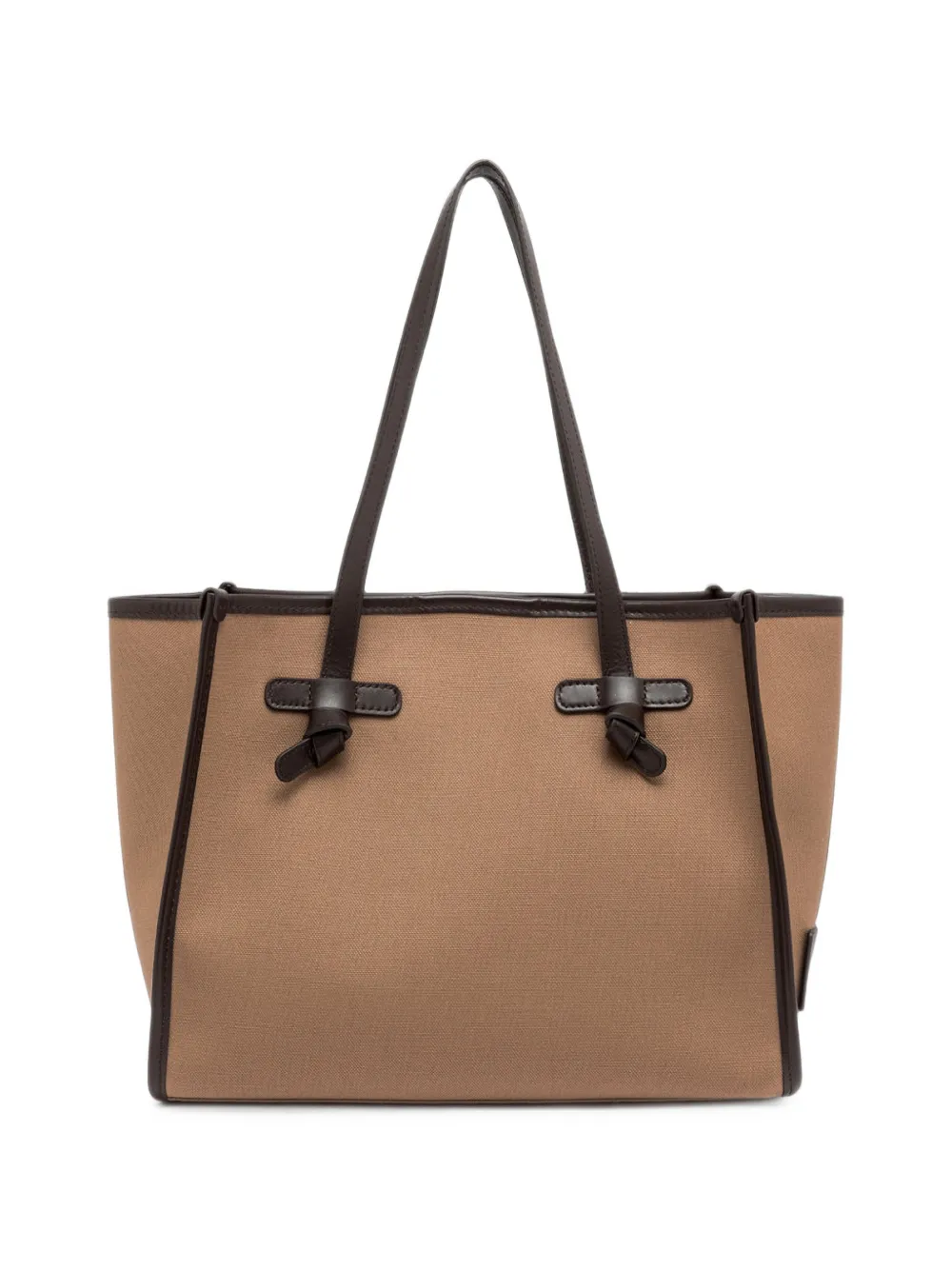 MARCELLA CLUB Marcella shopper met leren afwerking Beige
