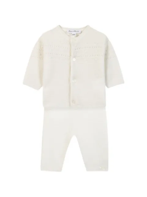 Tartine Et Chocolat pointelle-knit trousers set
