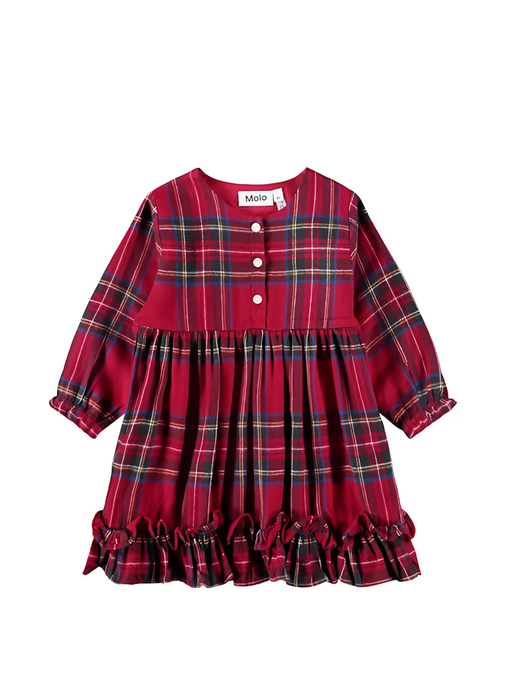 Molo robe Cele à volants - Rouge Molo robe Cele à volants - Rouge