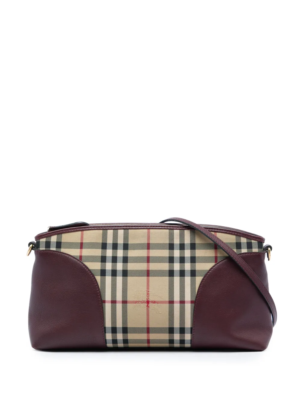 Burberry Pre-Owned 2000-2017 Chichester Haymarket Check cross body bag - Neutrals