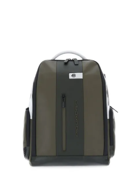 PIQUADRO logo-print panelled backpack
