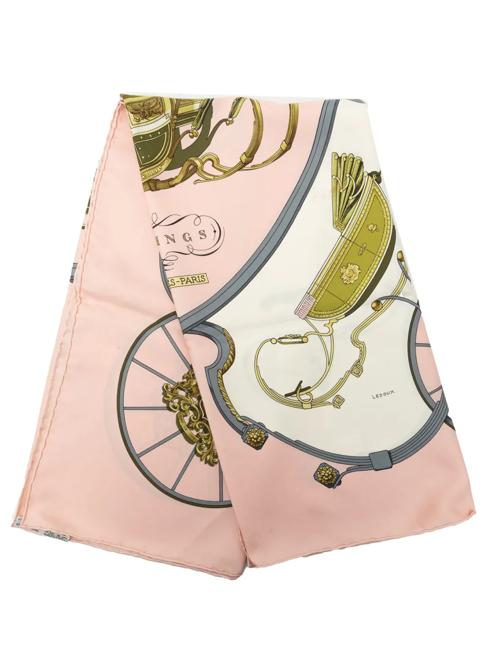 Hermès Pre-Owned 1970-2000 Springs Silk Scarf 90 scarves - Rosa