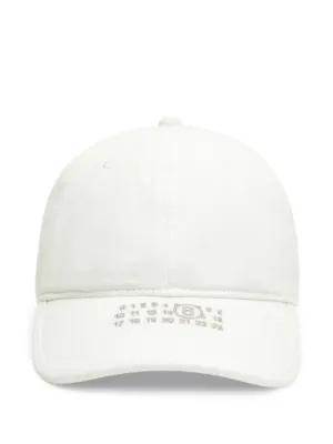 MM6 Maison Margiela MM6 Spiga 5-panel Cap | White | FARFETCH