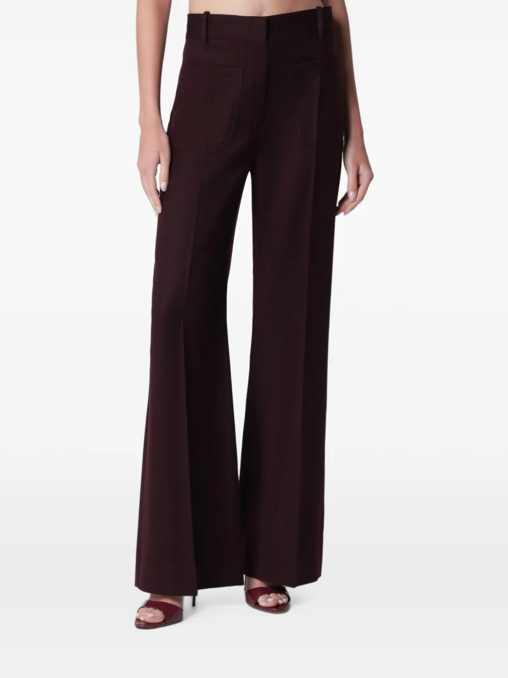 Victoria Beckham Alina flared trousers