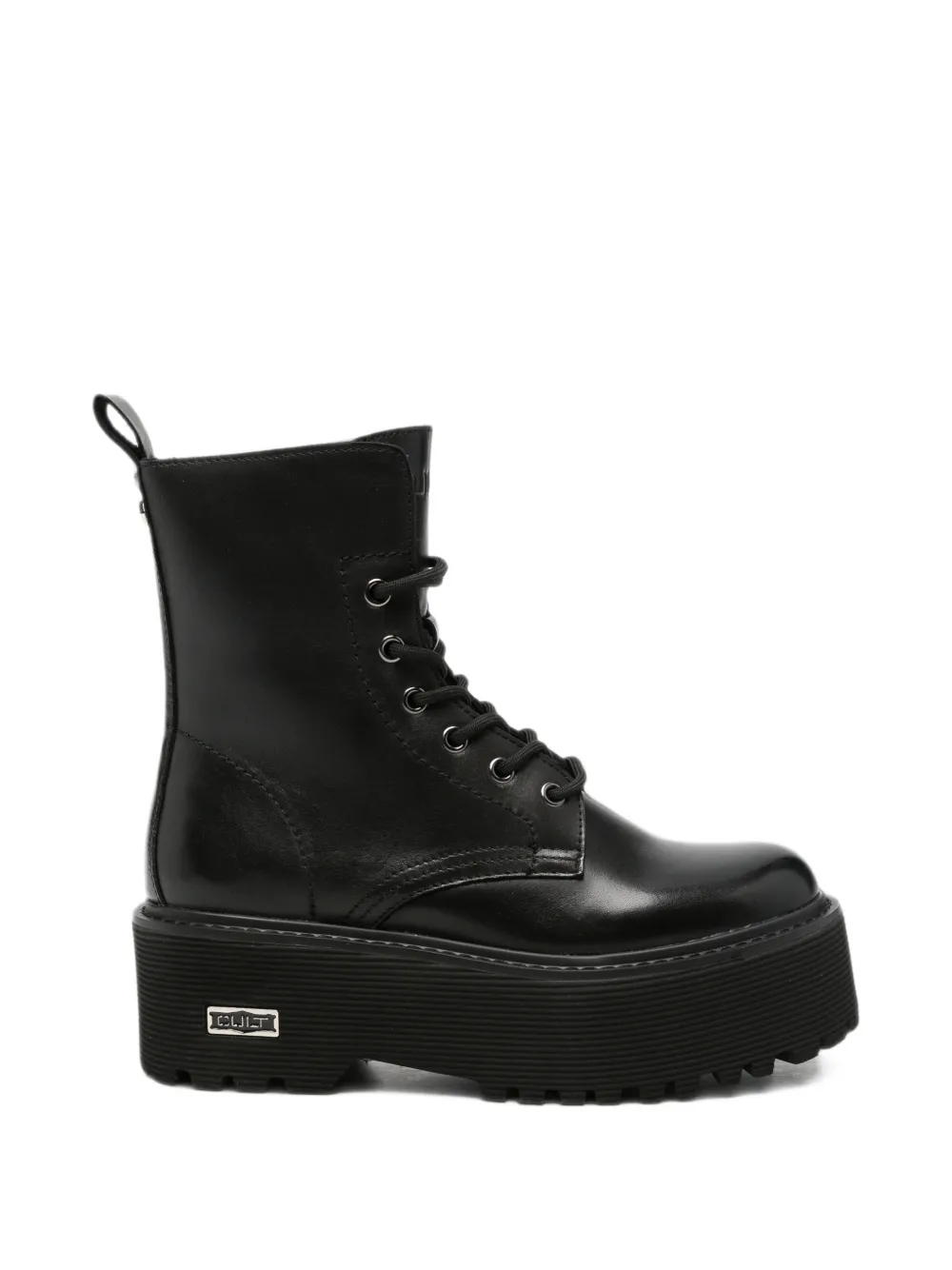 Cult platform lace-up boots - Nero