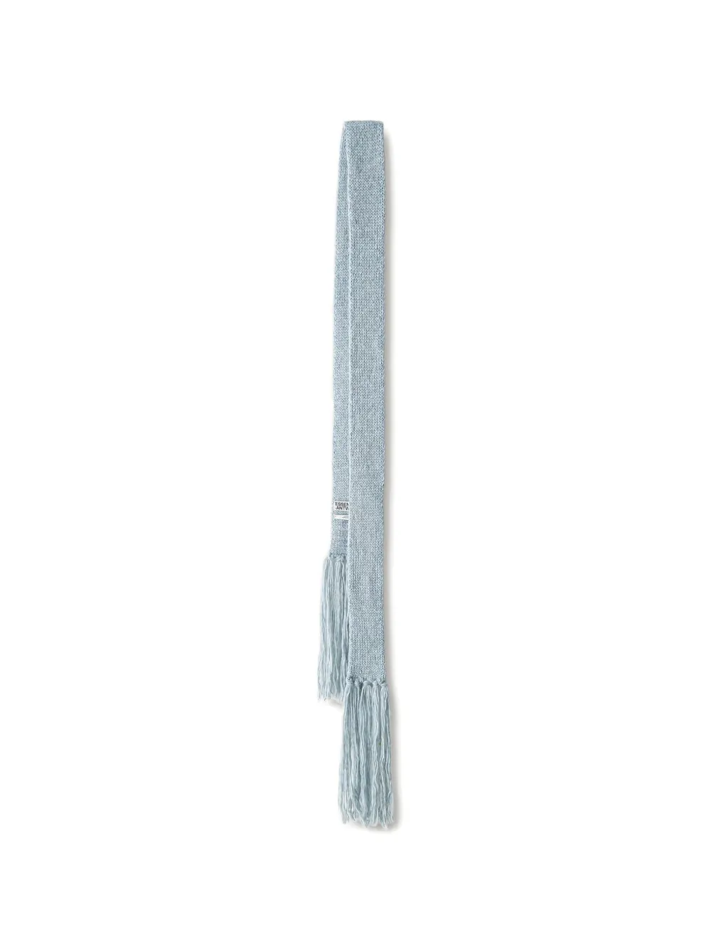 Essentiel Antwerp fringe-trimmed knitted scarf - Blau