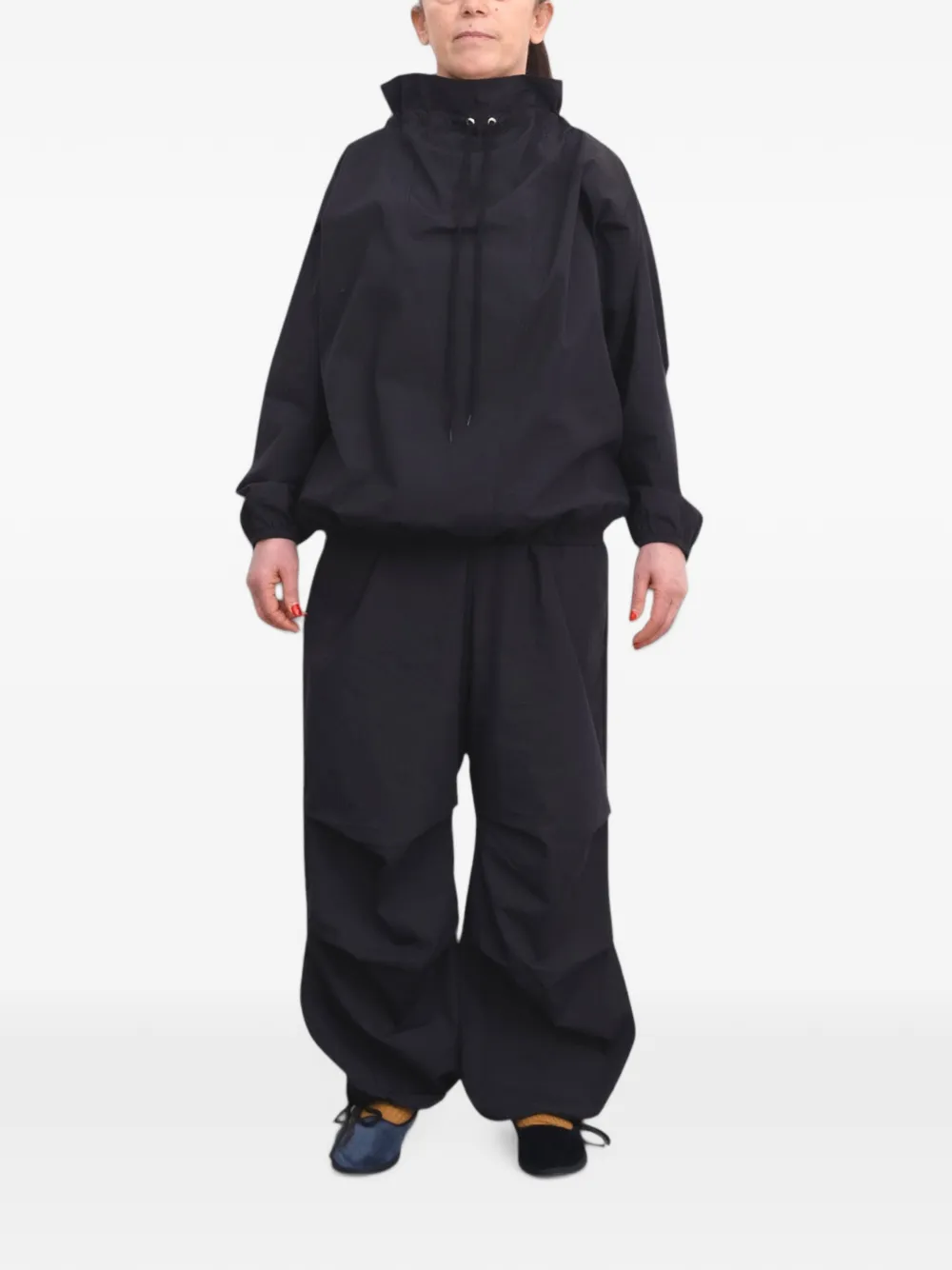 Baserange Uro broek met trekkoord Zwart