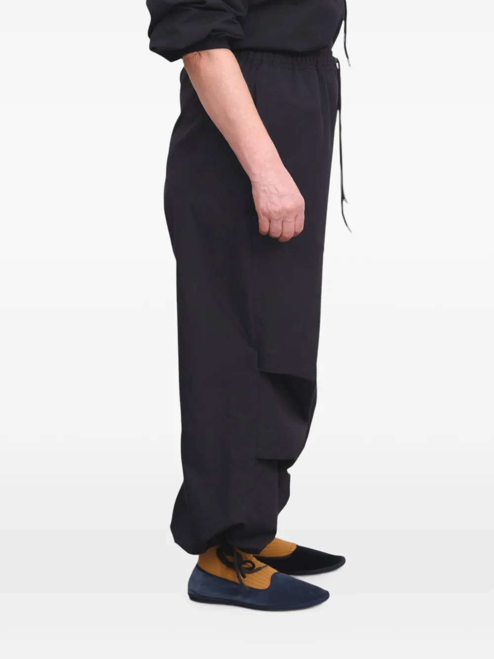 Baserange Uro broek met trekkoord Zwart