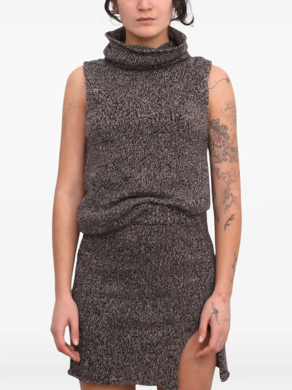 Baserange Kem knit turtleneck top