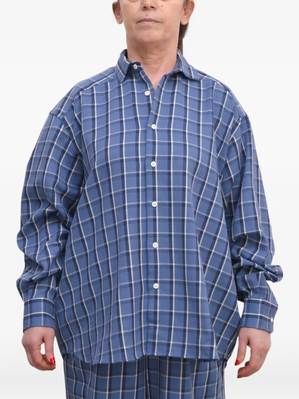 Baserange Claude plaid shirt