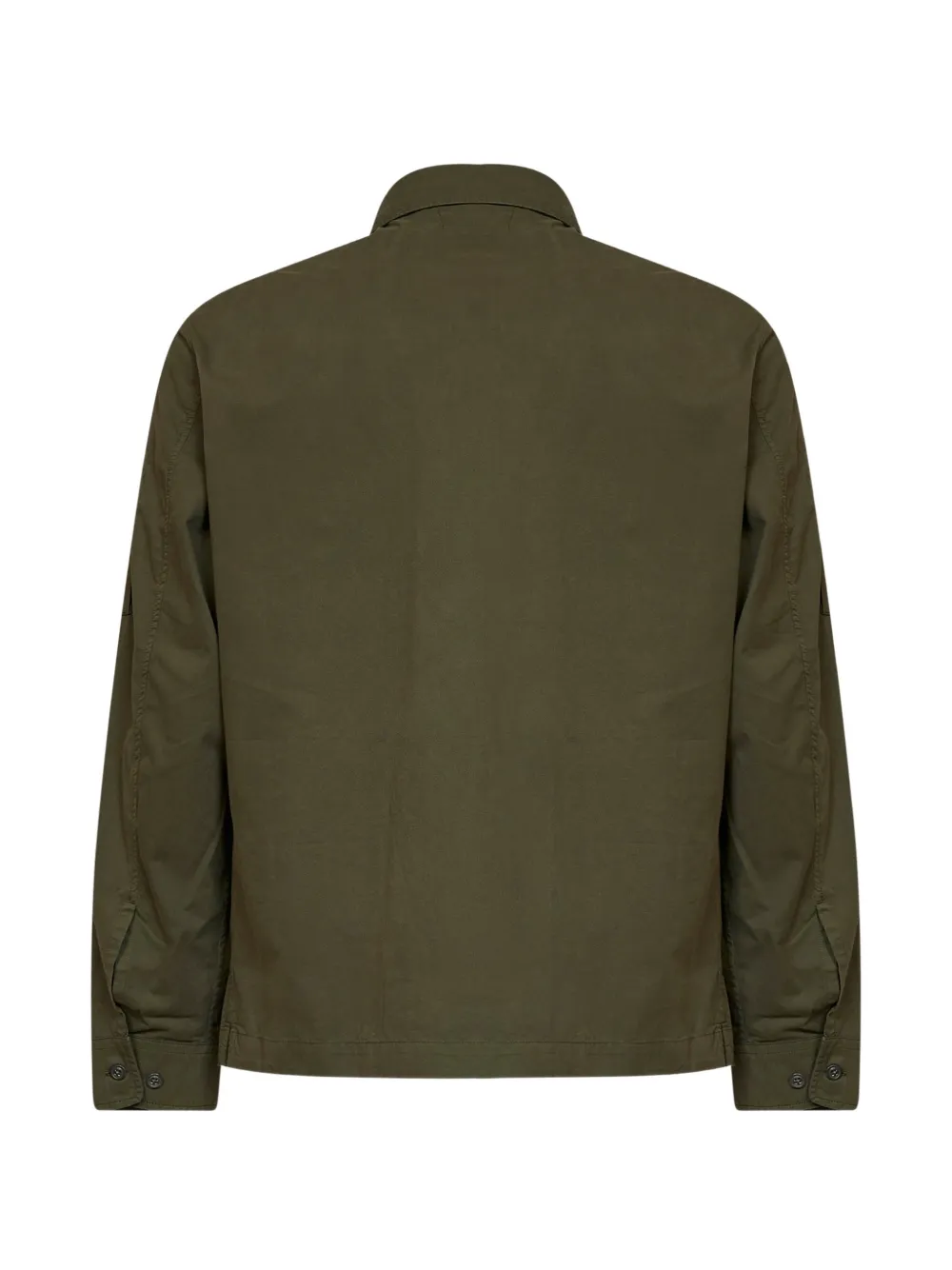 C.P. Company Overhemd met geverfd effect en Lens-detail Groen