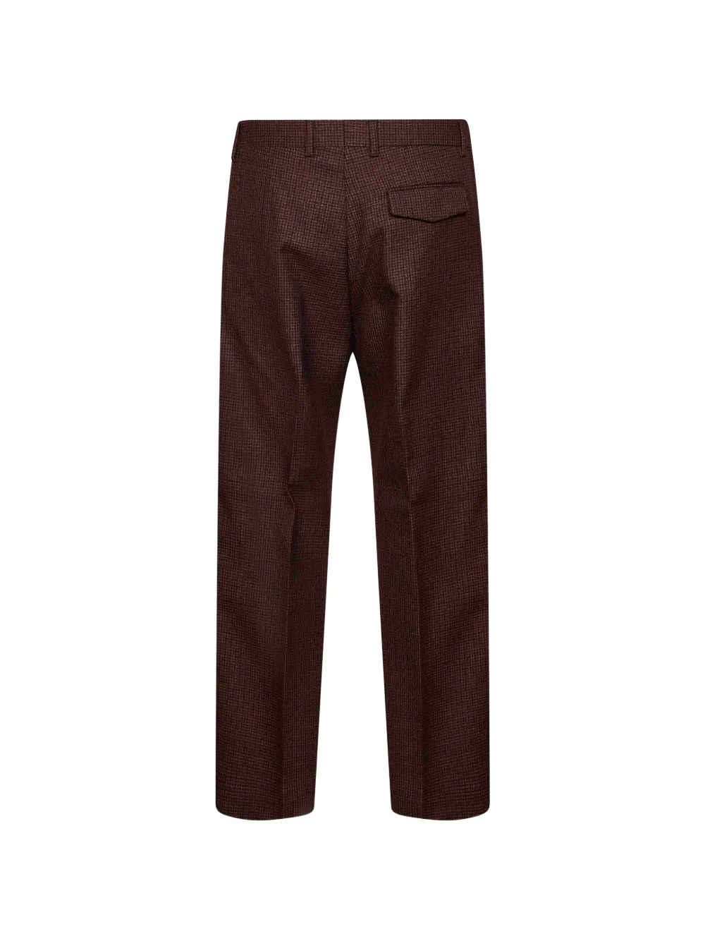Costumein Vincent geruite plooibroek Rood