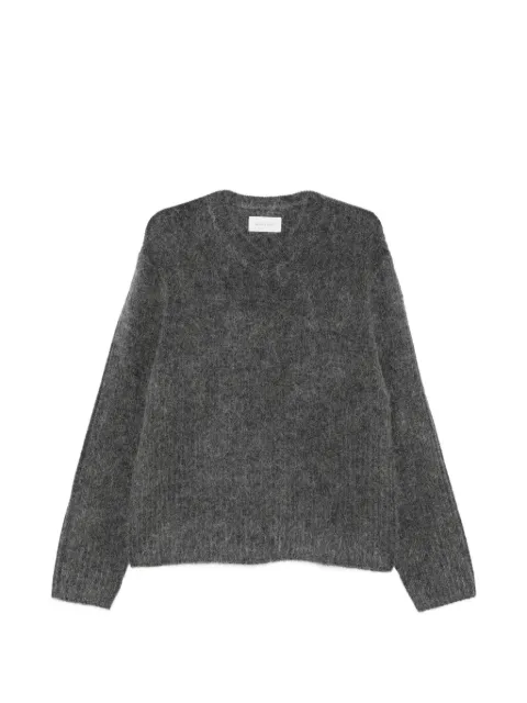 Berner Kühl V-neck brushed sweater