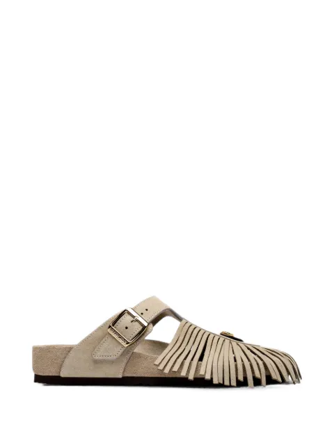 Birkenstock sandalias ETRO Gizeh con flecos