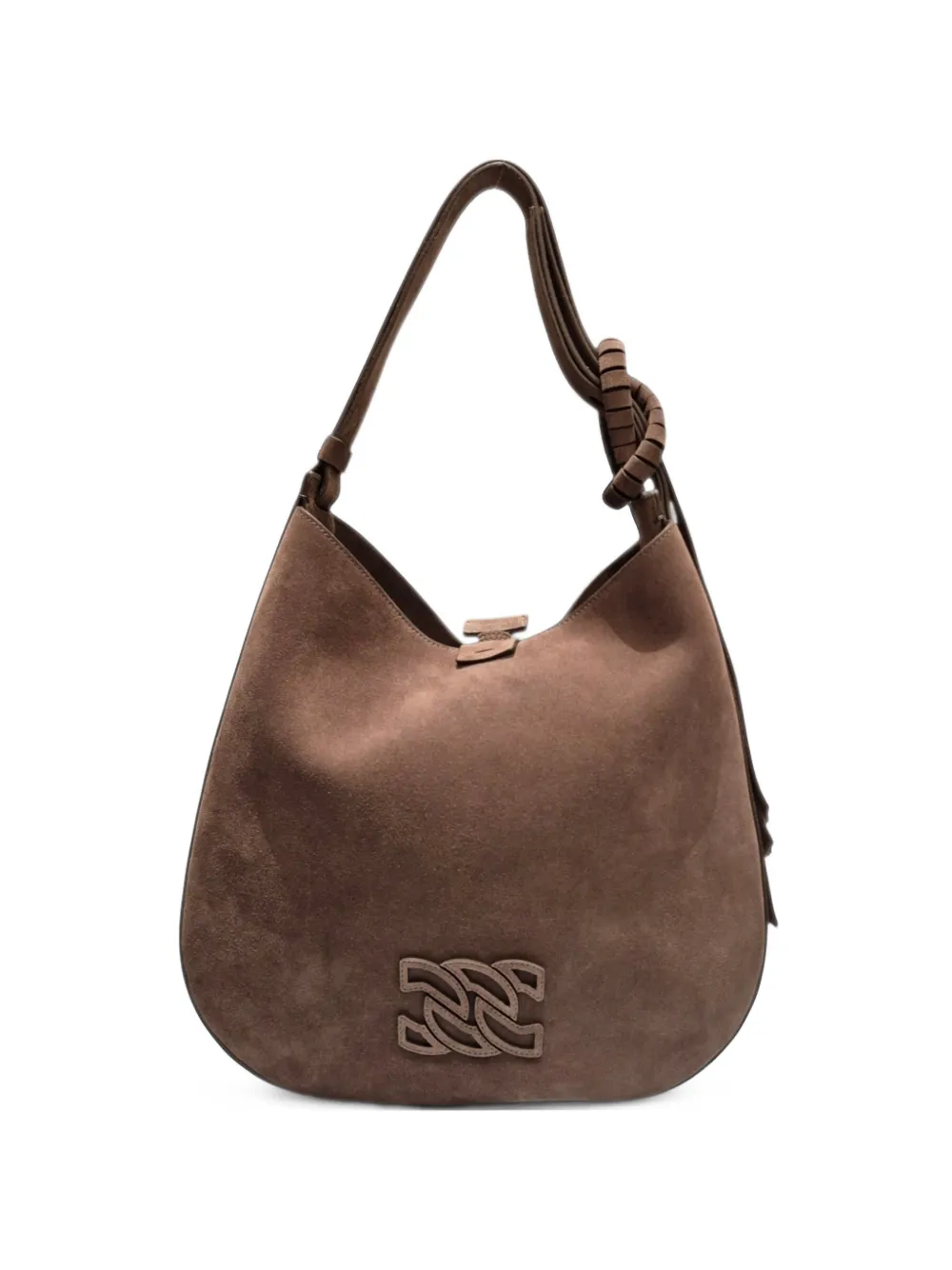 Casadei Vandome suède handtas Beige