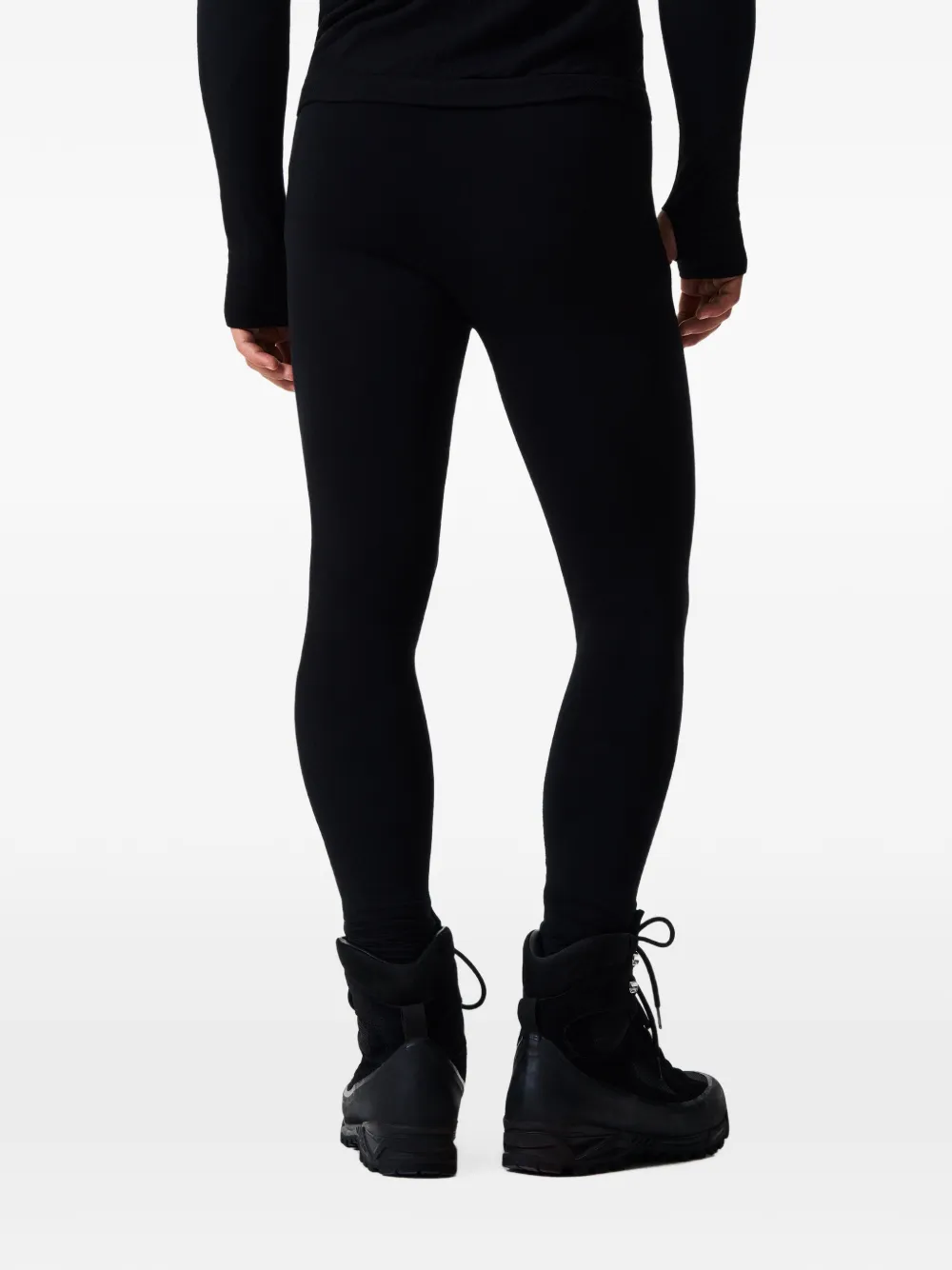 Perfect Moment cashmere blend base layer bottoms Zwart