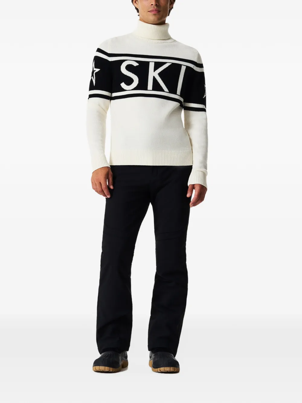 Perfect Moment Schild merino-wool sweater Beige