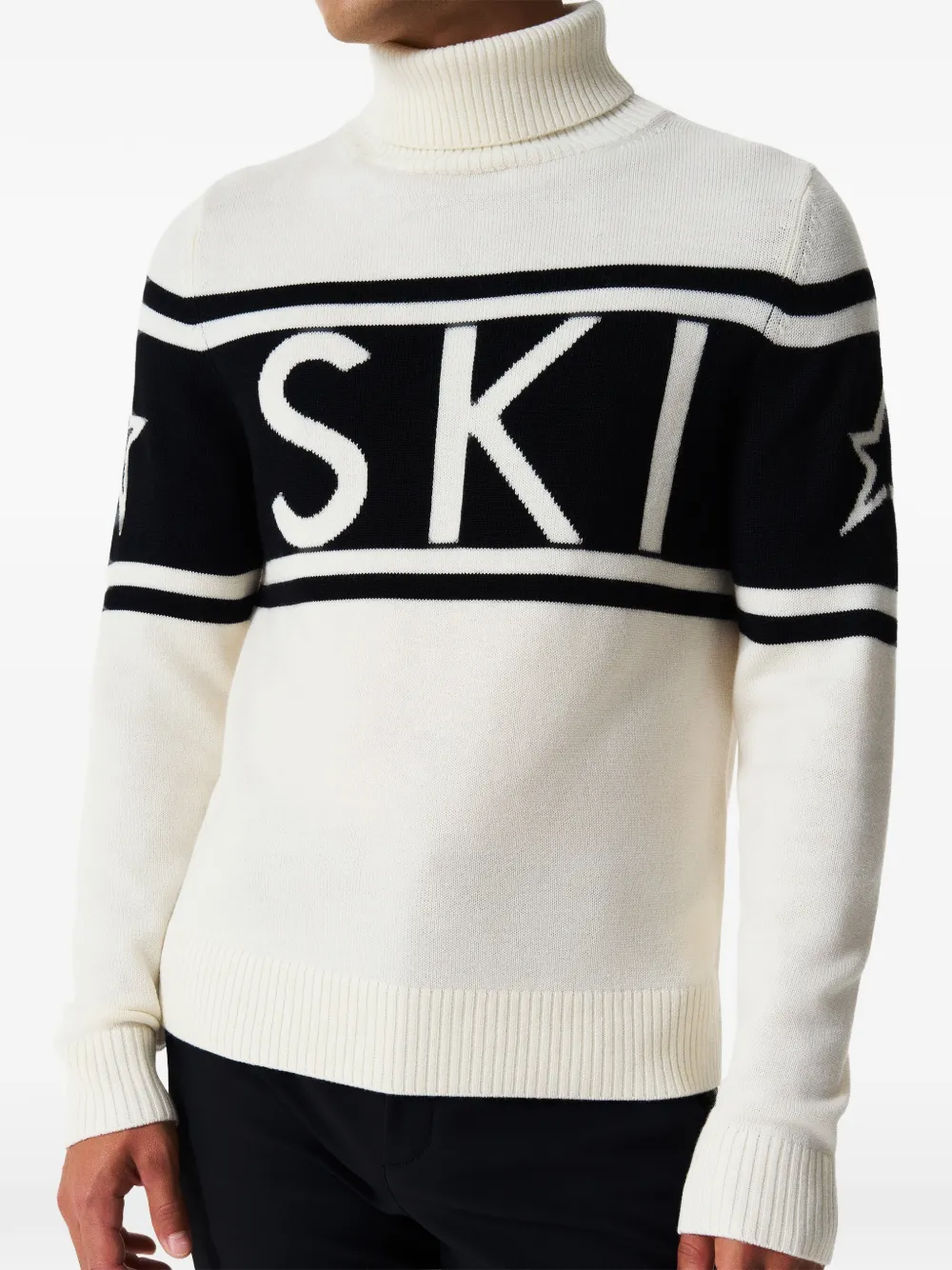 Perfect Moment Schild merino-wool sweater Beige