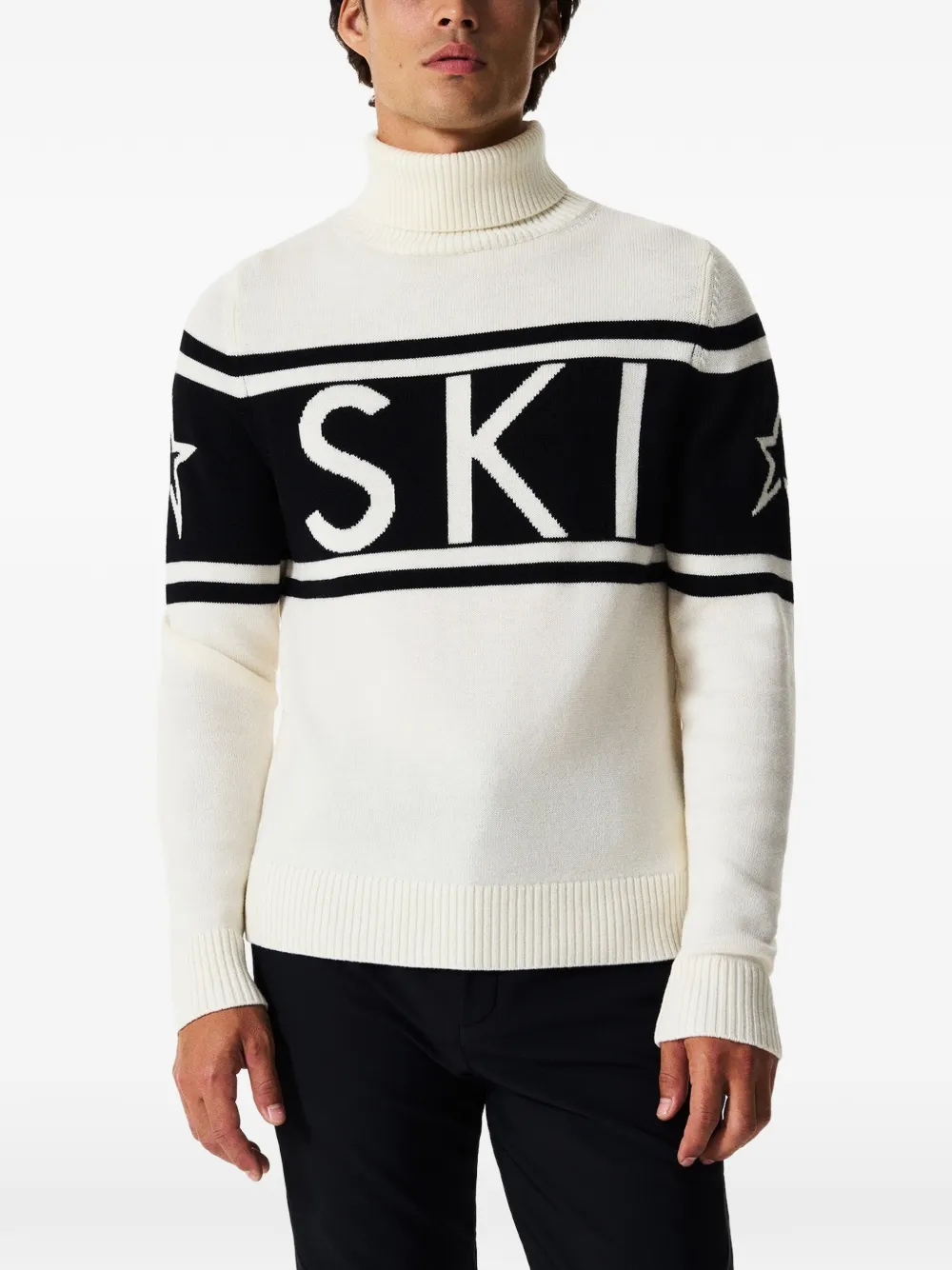 Perfect Moment Schild merino-wool sweater Beige