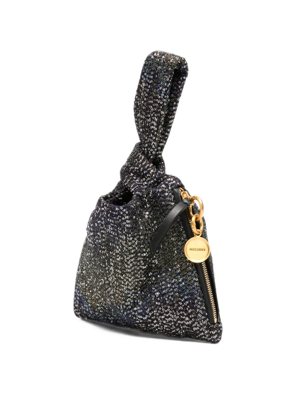 Missoni Mini-tas verfraaid met pailletten Blauw