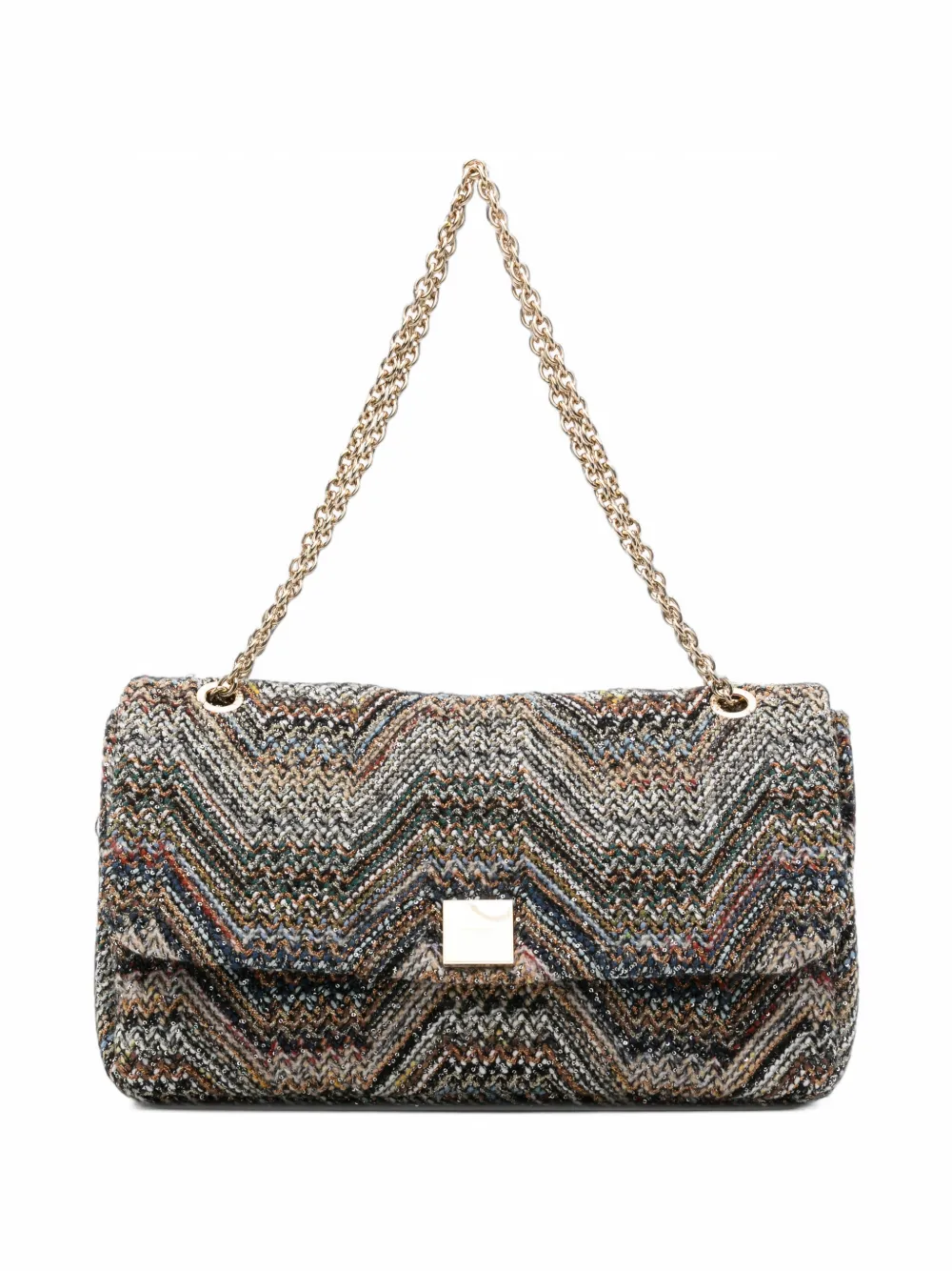 Missoni zigzag-knit shoulder bag