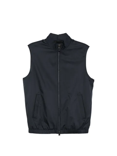 Canali high-neck gilet