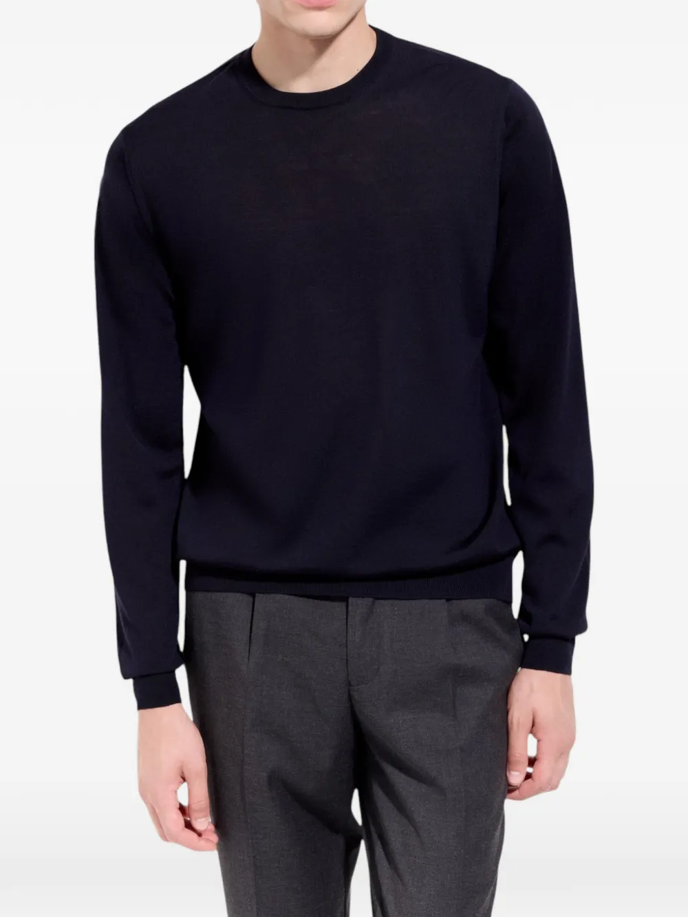 Filippo De Laurentiis crew-neck long-sleeve sweater