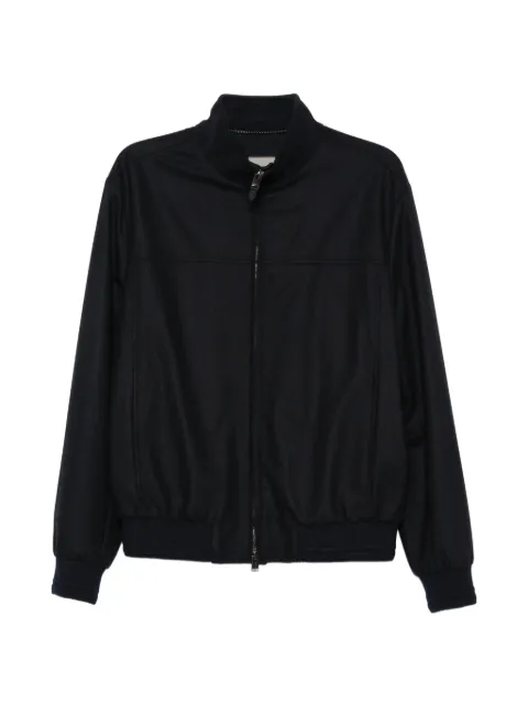 Canali zip-up bomber jacket