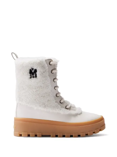 Mackage Hero WSH shearling-trim lace-up boots