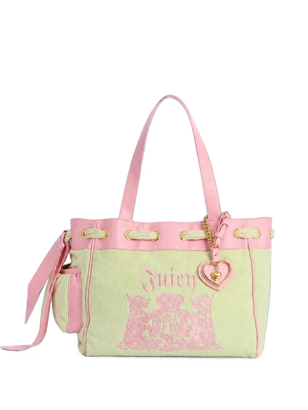 Juicy Couture Daydreamer towelling tote bag - Vert