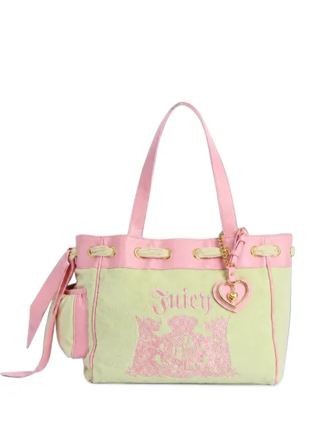 Juicy Couture Daydreamer towelling tote bag