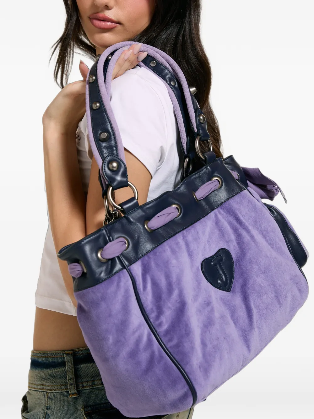 Juicy Couture Daydreamer shopper met geborduurd logo Paars