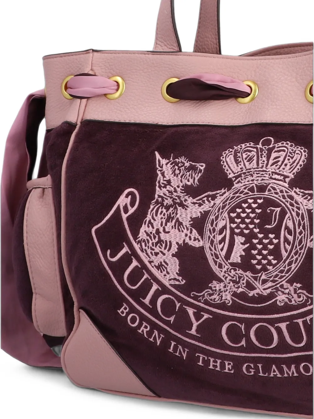 Juicy Couture Daydreamer shopper met geborduurd logo Paars
