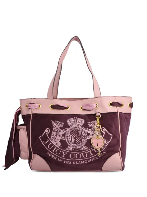 Juicy Couture Daydreamer logo-embroidered tote bag