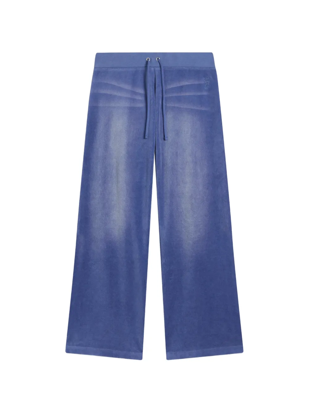 Juicy Couture velour track-pants - Blu