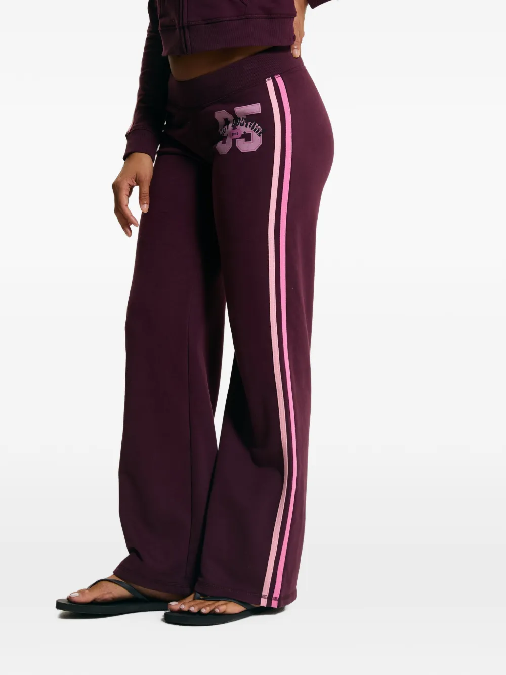 Juicy Couture Juicy Sport 95 side-stripe track pants - Viola