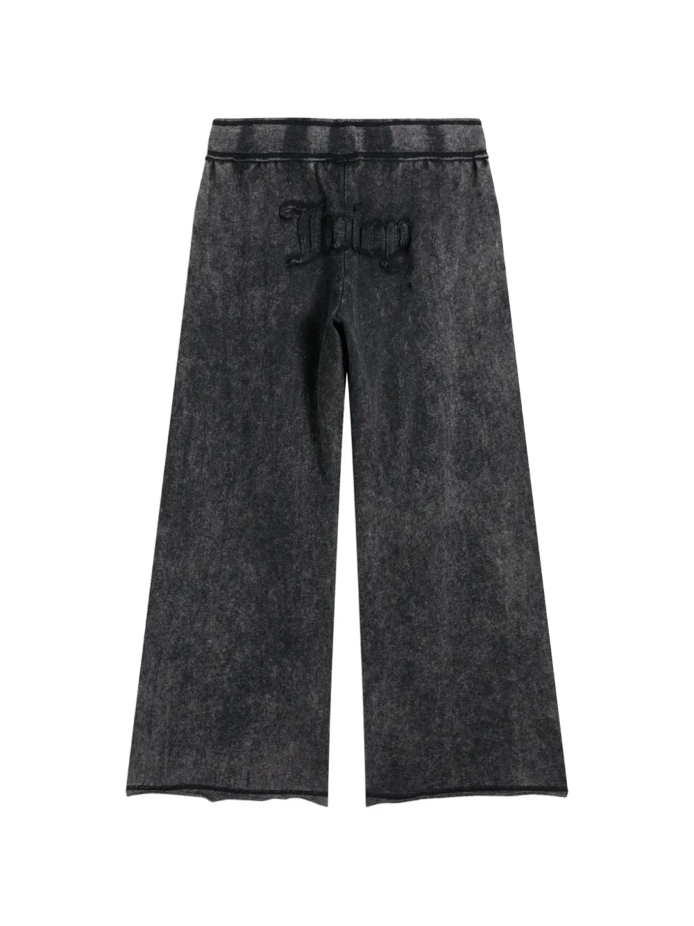 Juicy Couture appliqué wide-leg track pants - Nero