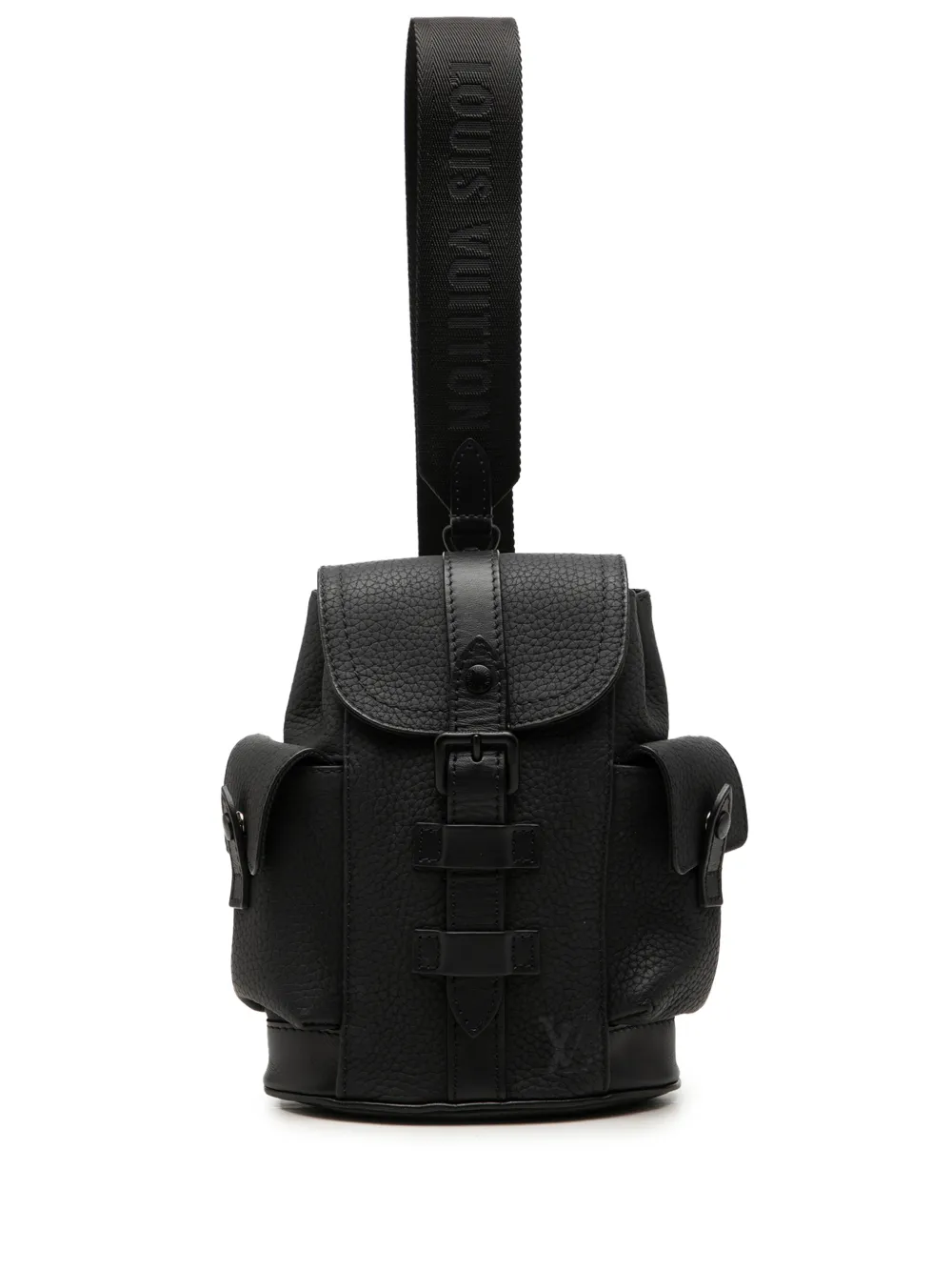 Louis Vuitton Pre-Owned 2021-2026 Taurillon Christopher XS crossbody bag - Nero