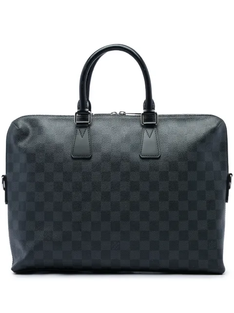 Louis Vuitton Pre-Owned 2013 Damier Graphite Porte Documents Jour business bag