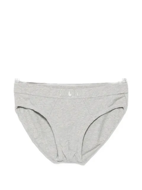 Moschino logo-print briefs set (set of three)