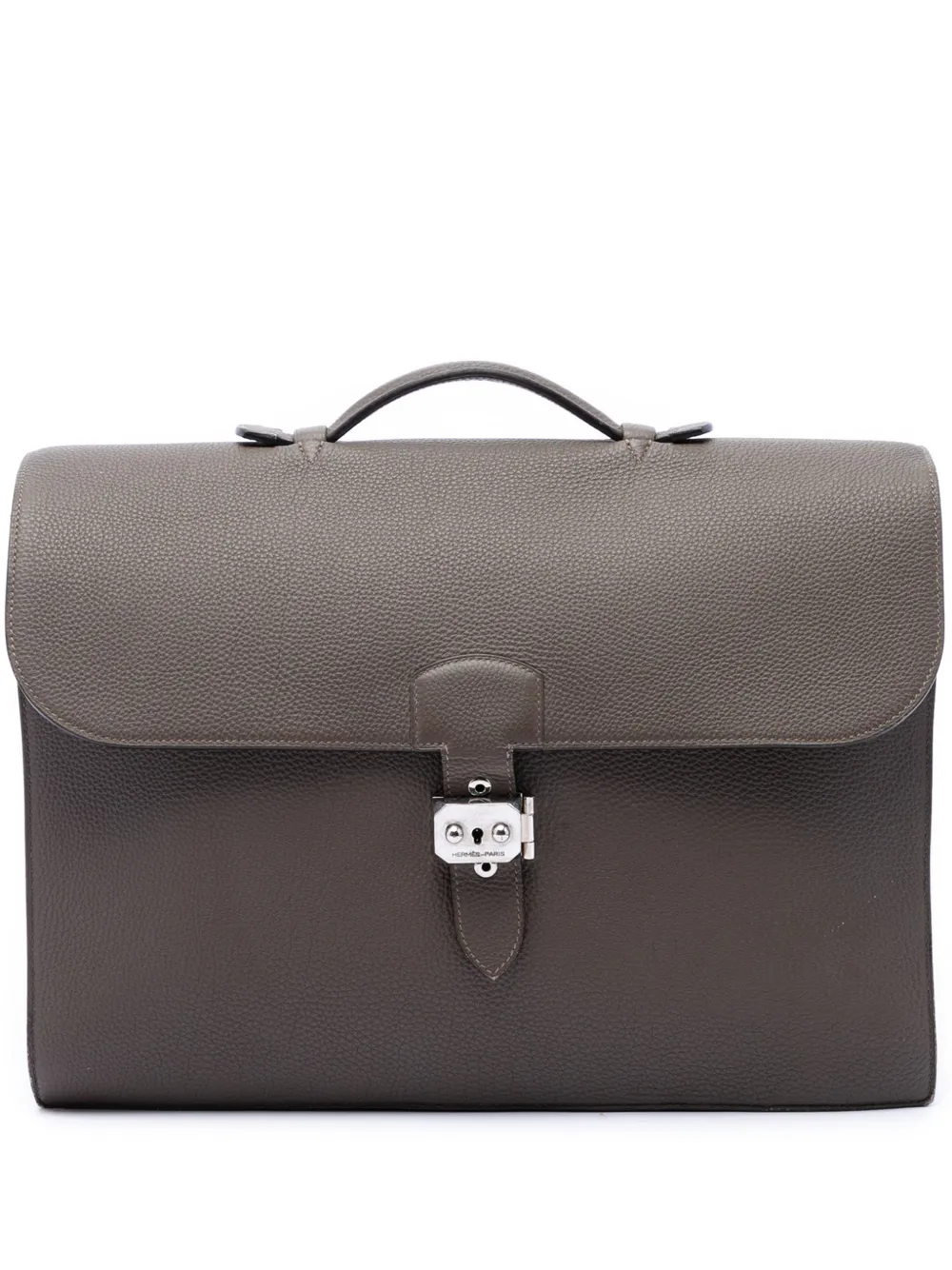 Hermès Pre-Owned sacoche Sac À Depeches en cuir Togo (2014) - Marron Hermès Pre-Owned sacoche Sac À Depeches en cuir Togo (2014) - Marron