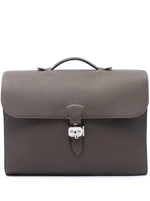 Hermès Pre-Owned 2014 Togo Sac A Depeches 38 business bag
