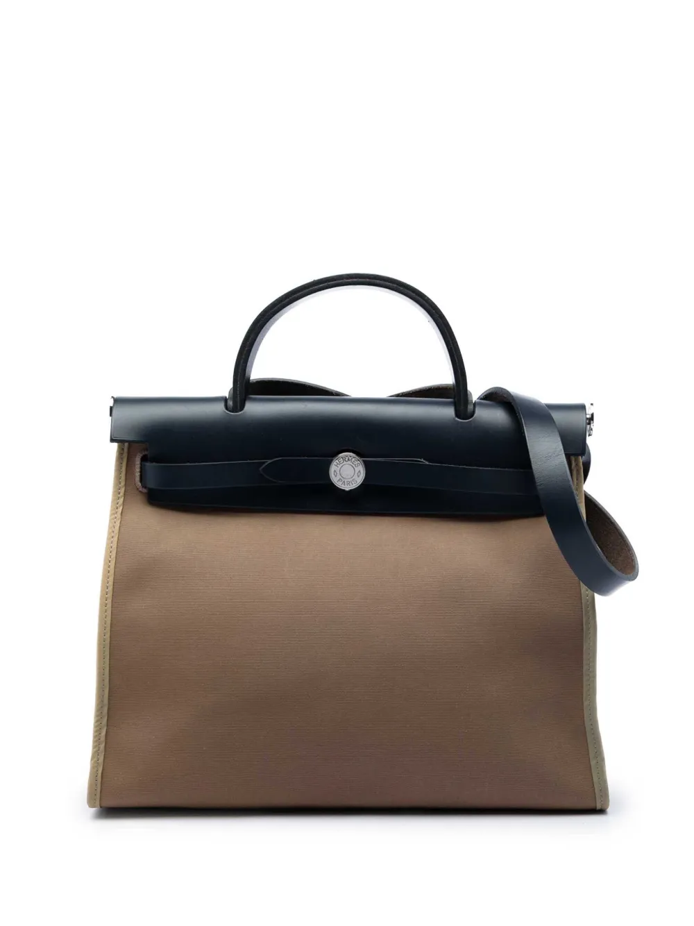 Hermès Pre-Owned sac à bandoulière Herbag 31 (2017) - Marron Hermès Pre-Owned sac à bandoulière Herbag 31 (2017) - Marron